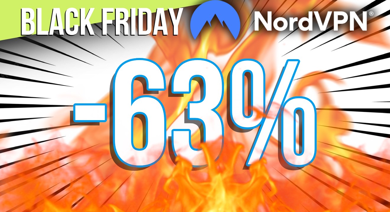 NordVPN vous offre 63 % de remise pour le Black Friday