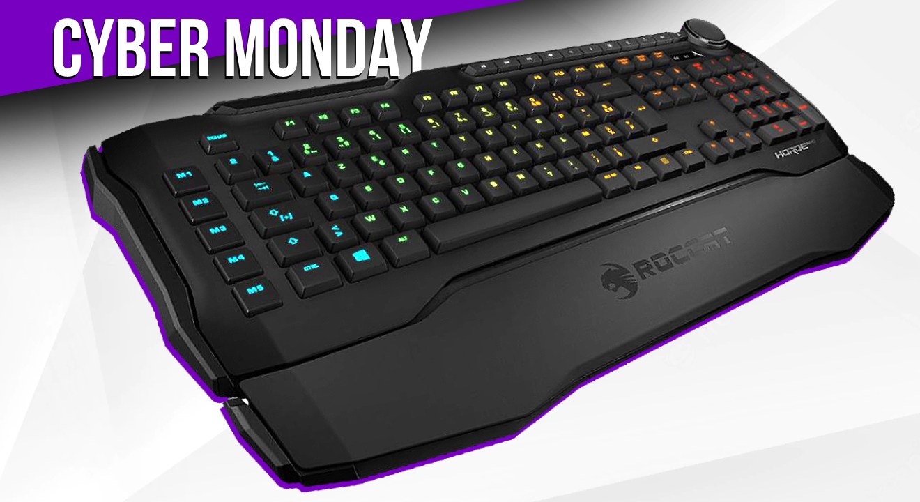 Cyber Monday 2022 : le clavier Roccat Horde Aimo Noir désormais à 29,99 €, soit une remise de 52 %