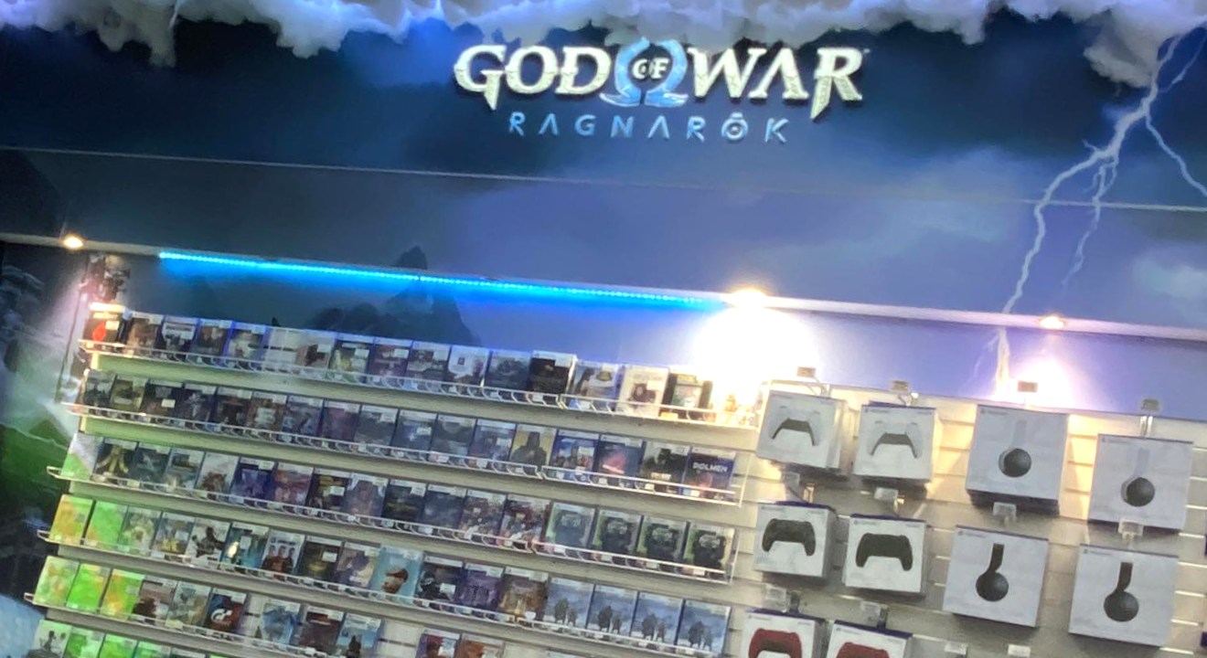 L'image du jour : un ciel somptueux God of War dans un magasin de JV