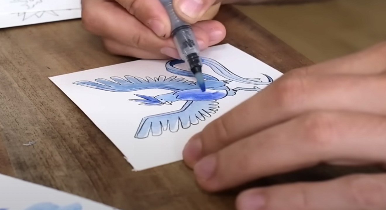 L'image du jour : il dessine tous les Pokémon en une seule fois