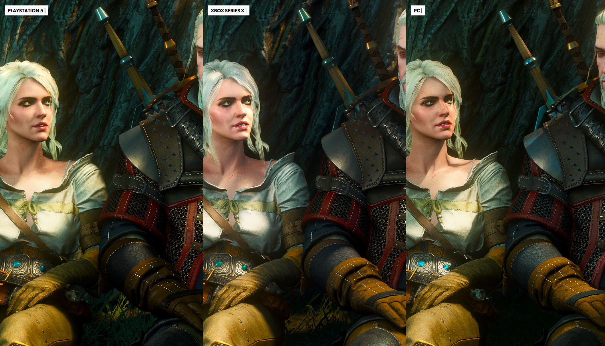 Comparatif The Witcher 3 PS5 Xbox Series X