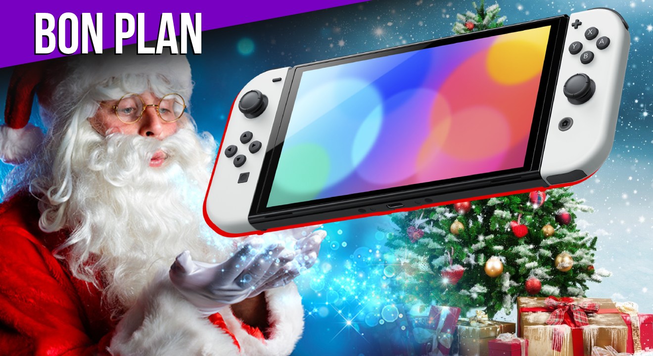 Remise incroyable sur la Nintendo Switch OLED avant Noël !