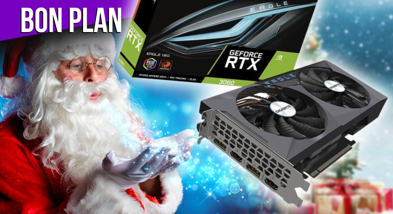 RTX 3060 : une promo à ne pas rater chez Rue du Commerce