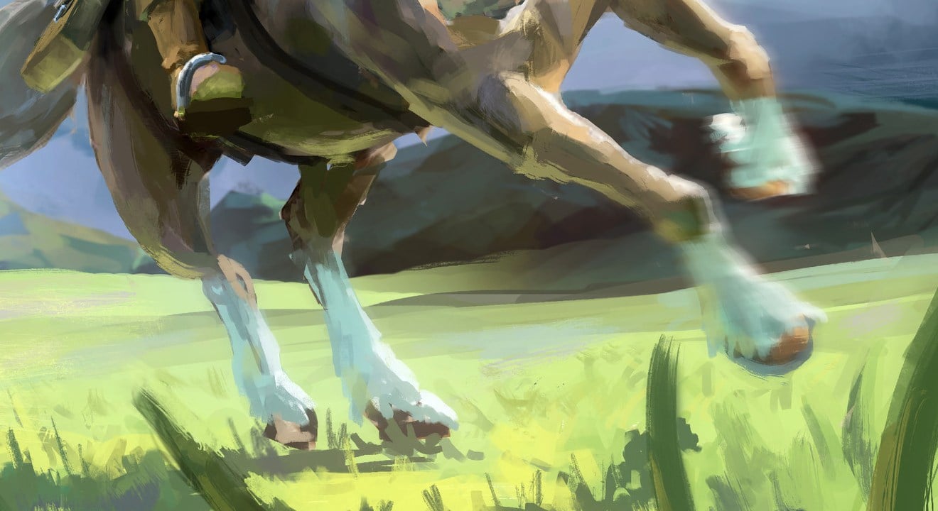 L'image du jour : un artwork de Zelda Breath of the Wild somptueux
