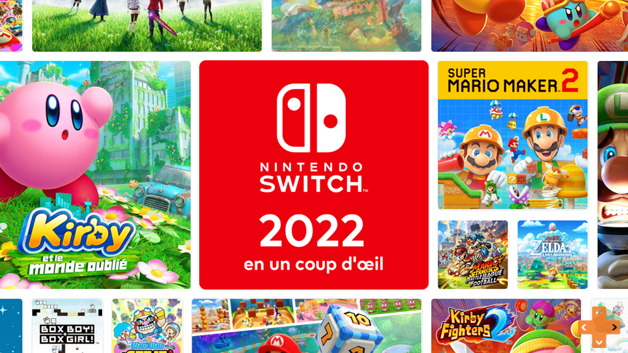 Nintendo Switch : découvrez votre bilan de l'année 2022
