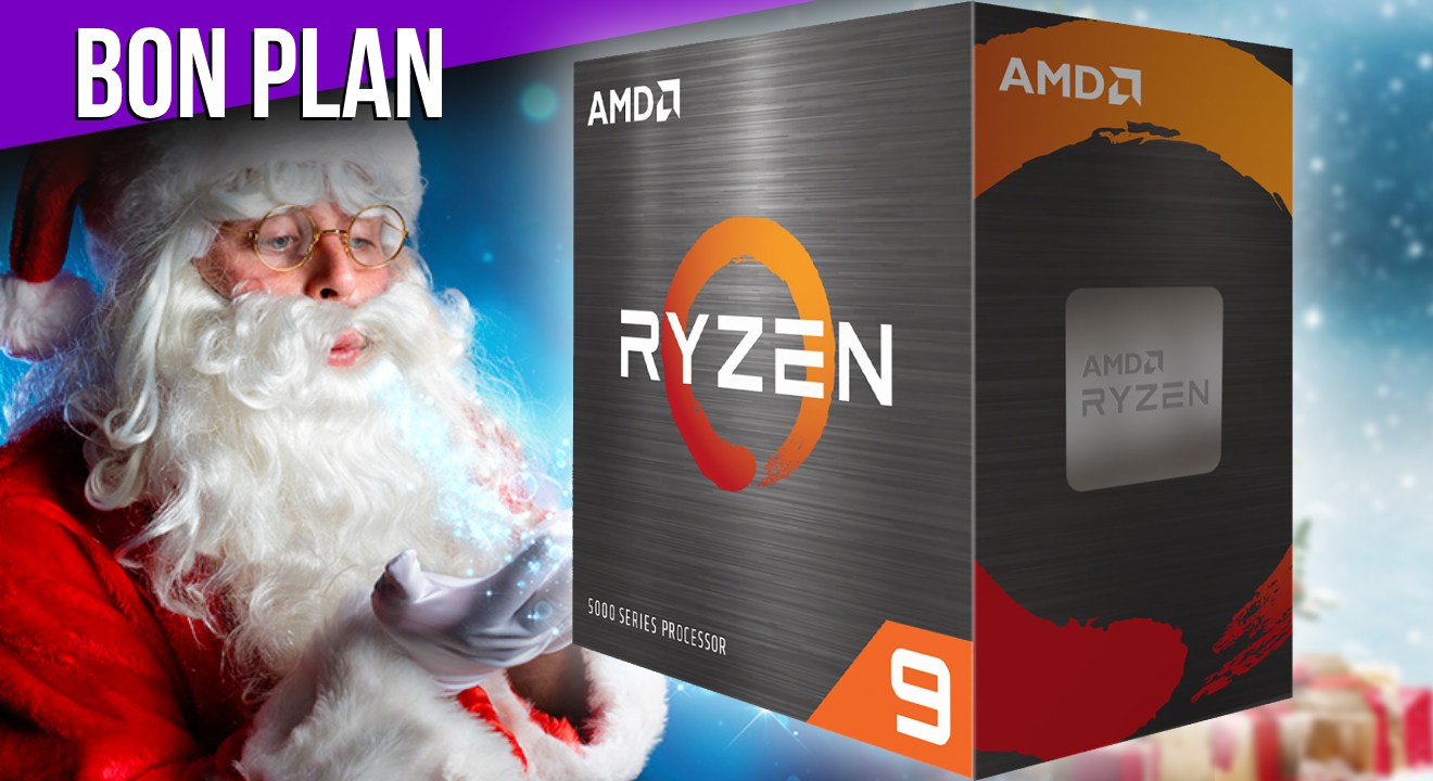 Le Ryzen 9 5900X de chez AMD est à moins 32 %