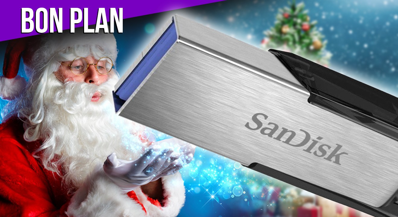 Clé USB SanDisk Ultra Flair 64 Go : un cadeau utile à moins de 10 €