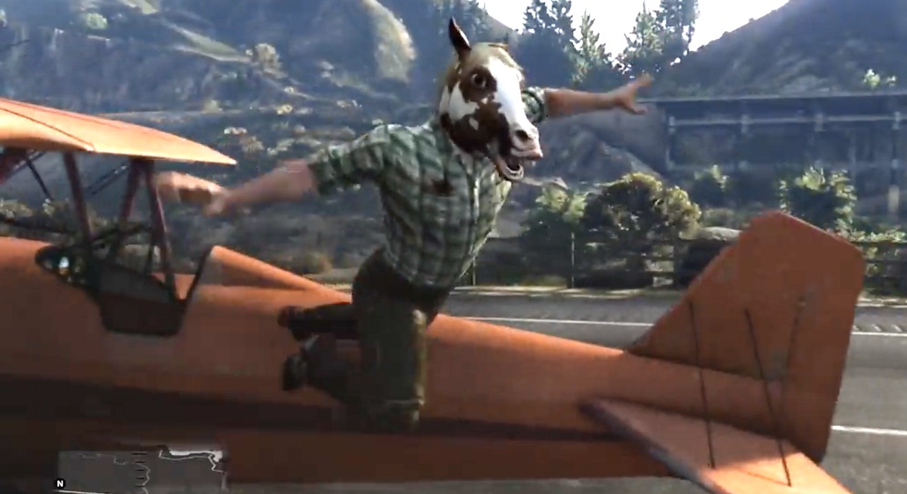 L'image du jour : GTA V, un énorme bug qui empêche de se relever