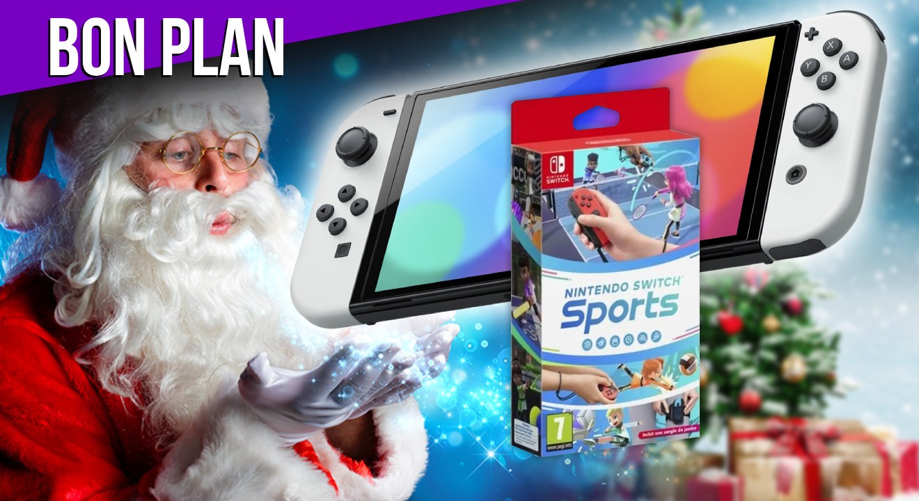 Nintendo Switch OLED : en promo pour Noël, elle arrive avec un excellent jeu familial !