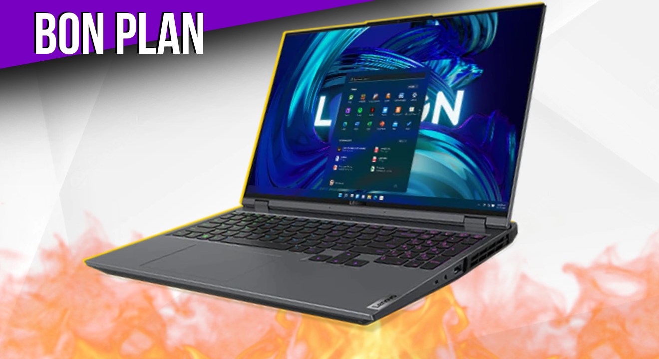 Réduction de 400 € sur le PC portable gamer Legion 5i Pro avec RTX 3070 Ti