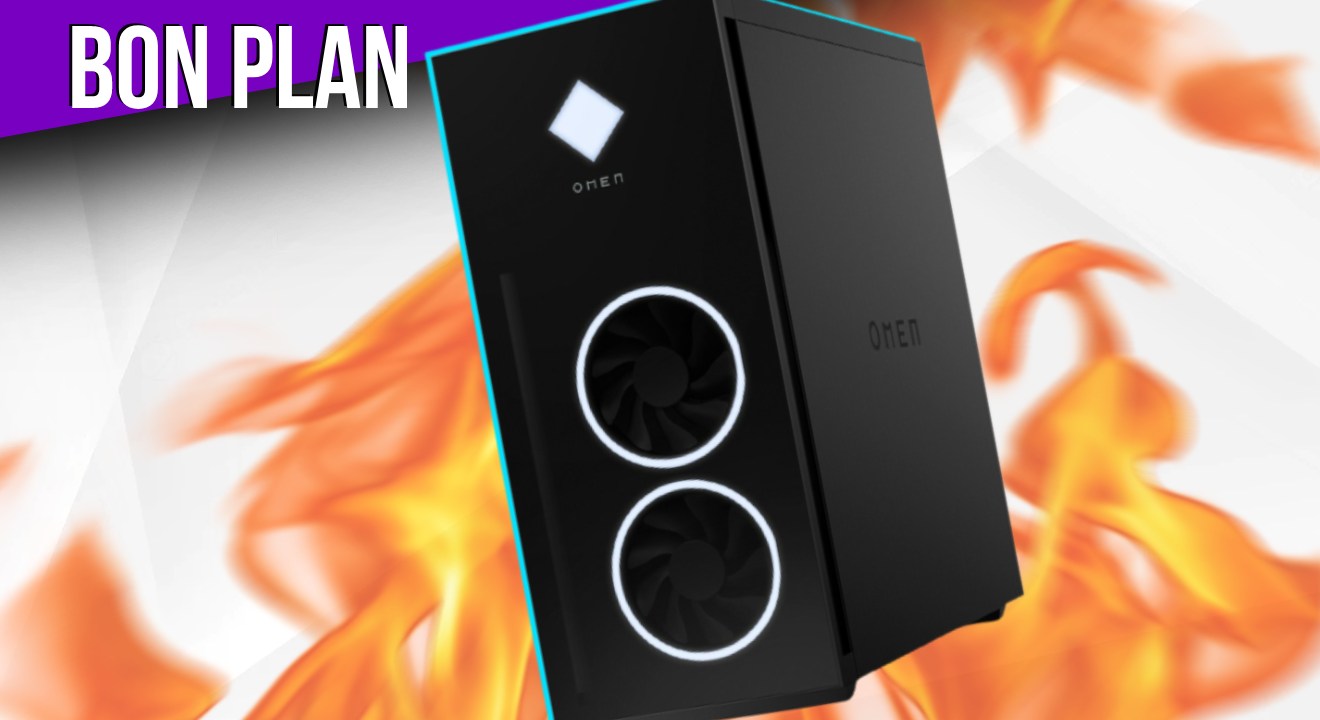 PC gamer :  le HP Omen GT21, doté d'une RTX 3070 Ti, est à -400 € !