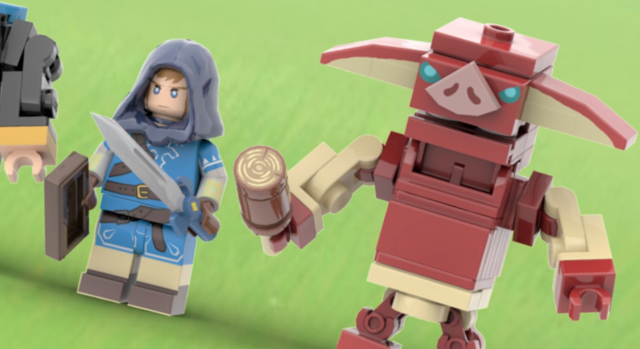 L'image du jour : Zelda Breath of the Wild, la superbe version LEGO