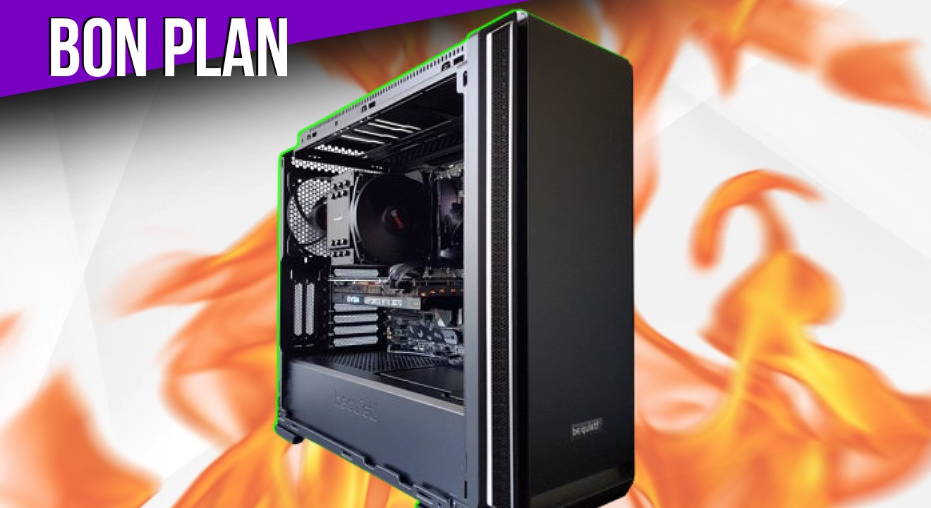 PC gamer : une machine Be Quiet avec une RTX 3070 à - 500 euros !