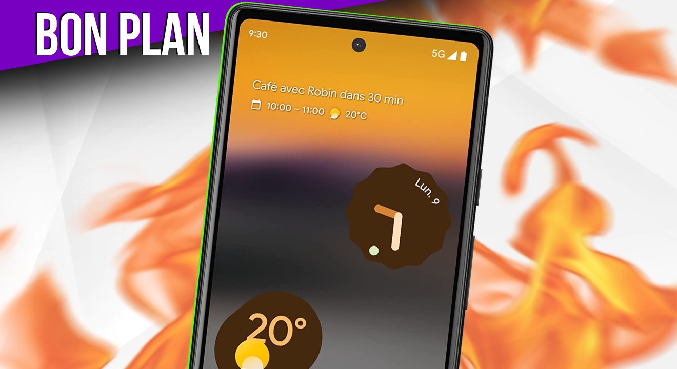 Smartphone Google : Le Pixel 6a bénéficie d'une réduction de 130 € !