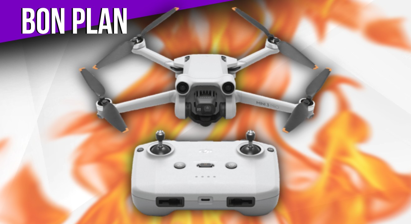 Soldes : le drone Mini 3 Pro de DJI perd 200 ¬ !