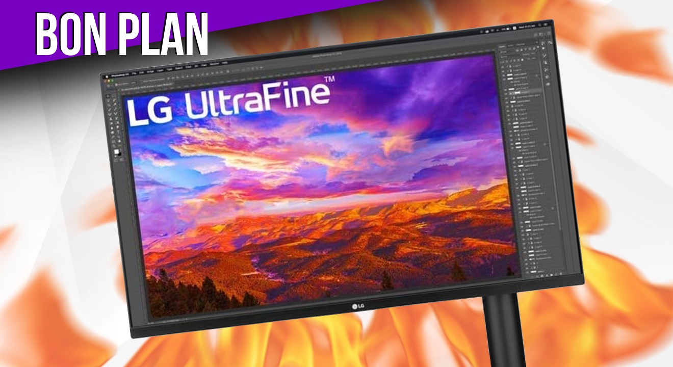 Soldes Écran PC : 180 € de remise sur un magnifique écran 4K 32 pouces