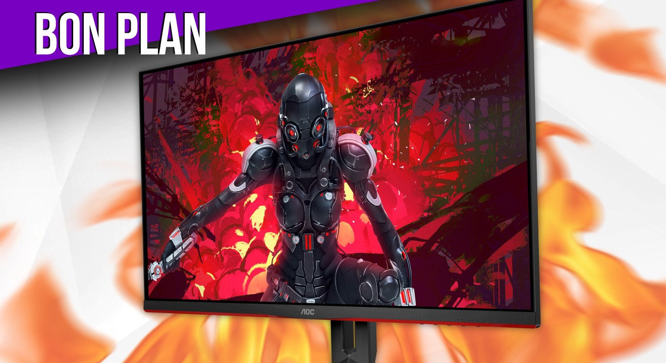 Soldes écran gamer 2K : le AOC 27" 144 Hz à moins de 300 € !