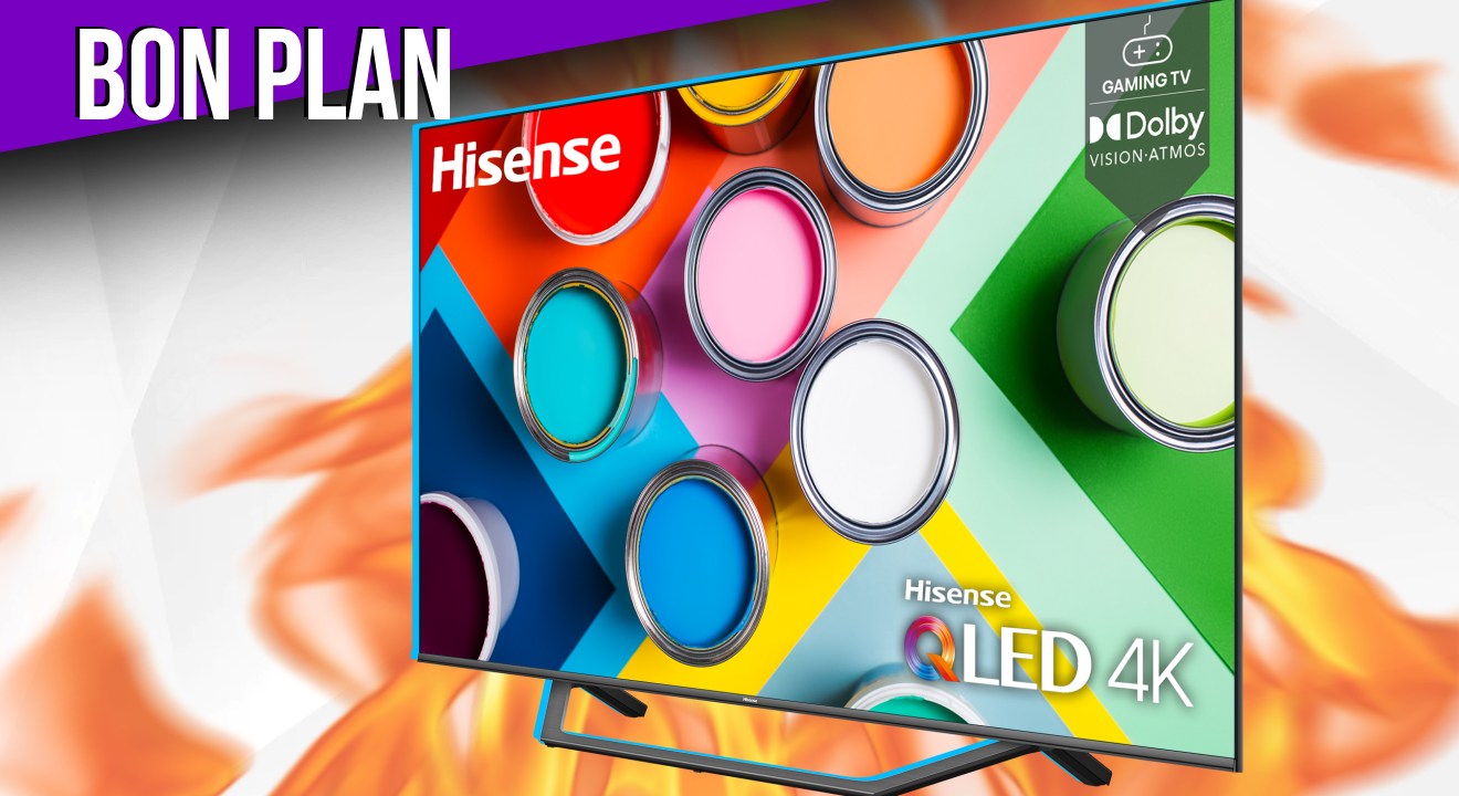 Soldes TV QLED : une réduction de 200 € sur la HiSense A7GQ