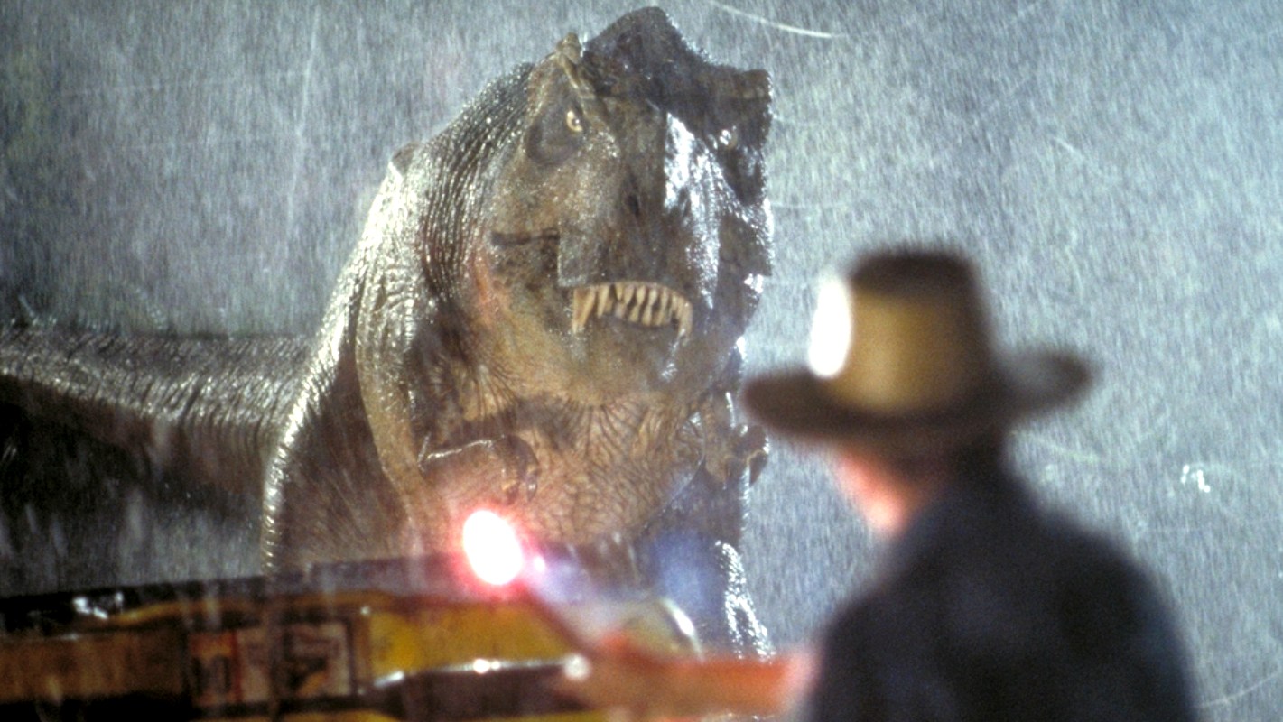La vidéo du jour : un énorme T-Rex apparaît dans un célèbre jeu de voiture