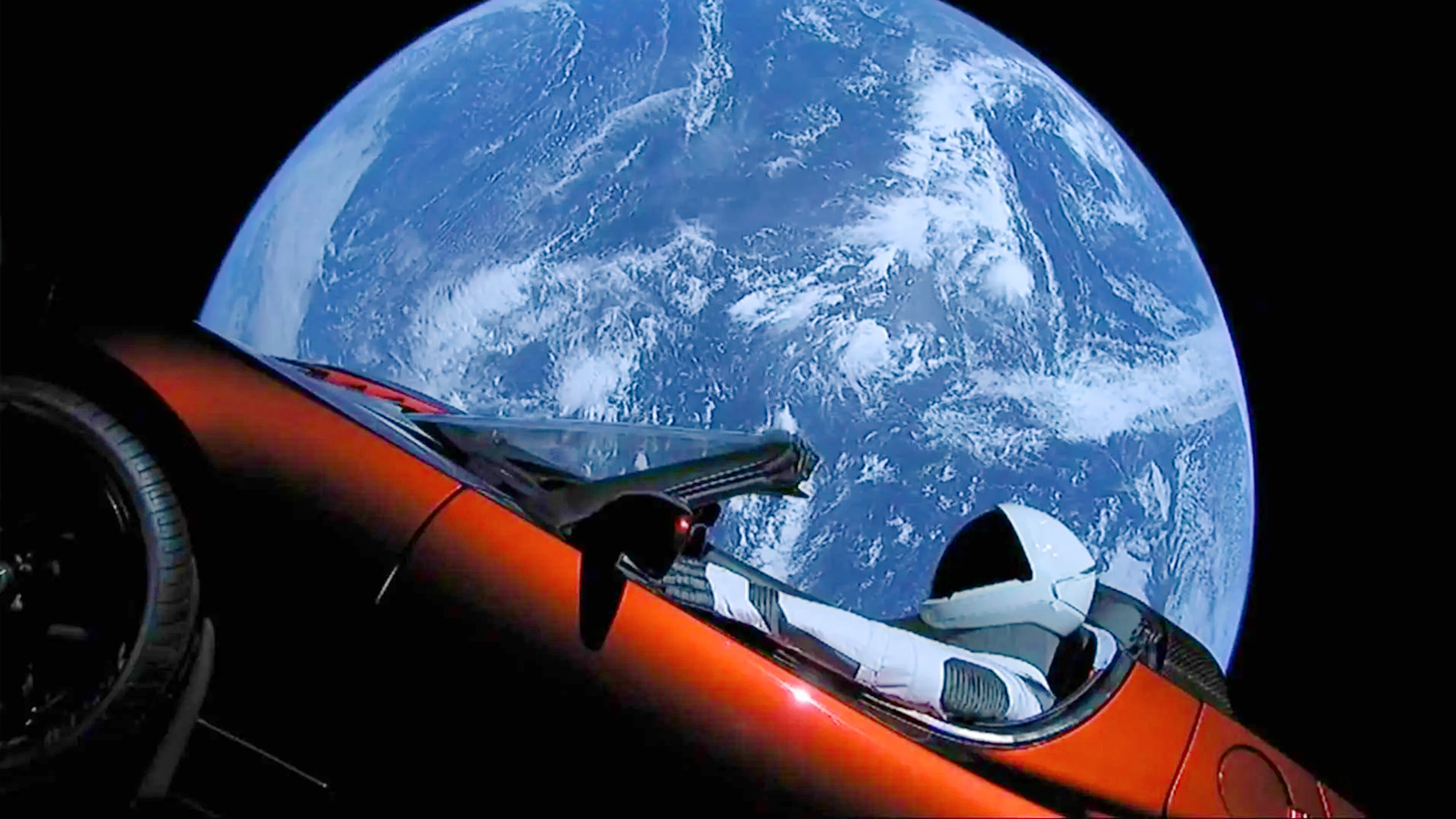 Mais au fait... Où est désormais la Tesla envoyée dans l'espace ?