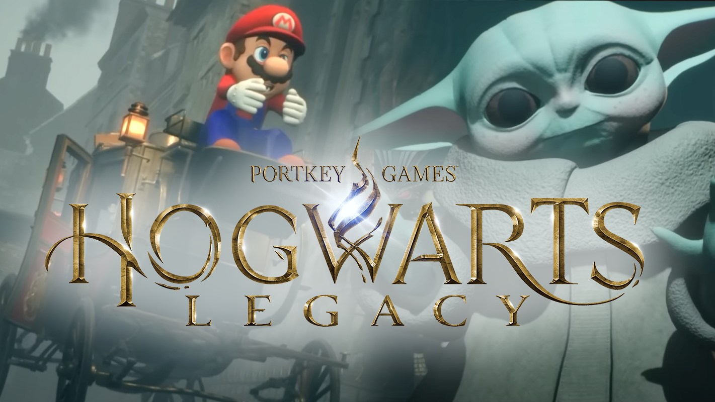 L'image du jour : Hogwarts Legacy ruiné par des mods complètement WTF