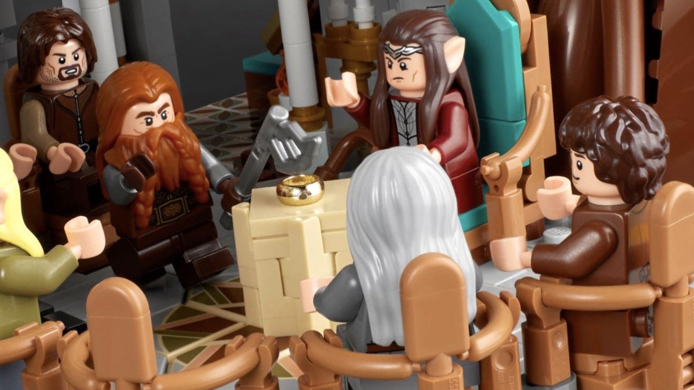 L'image du jour : LEGO dévoile un set Le Seigneur des anneaux à un prix énorme