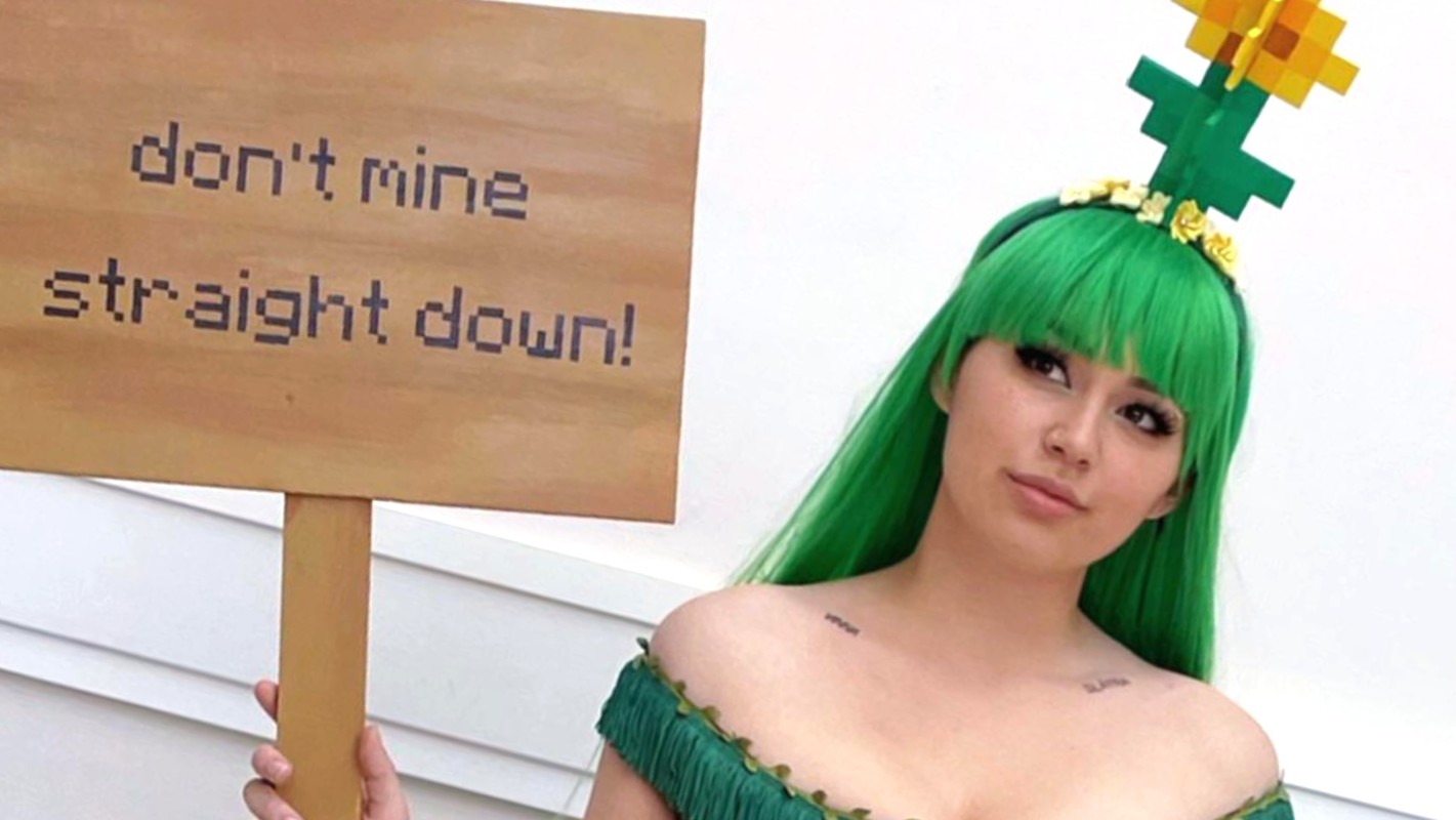 L'image du jour : un très joli cosplay Minecraft