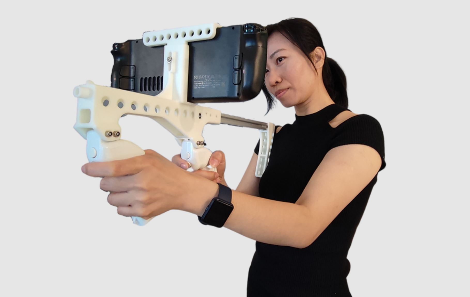 Steam Gun : un étrange accessoire pour transformer votre Steam Deck... en fusil