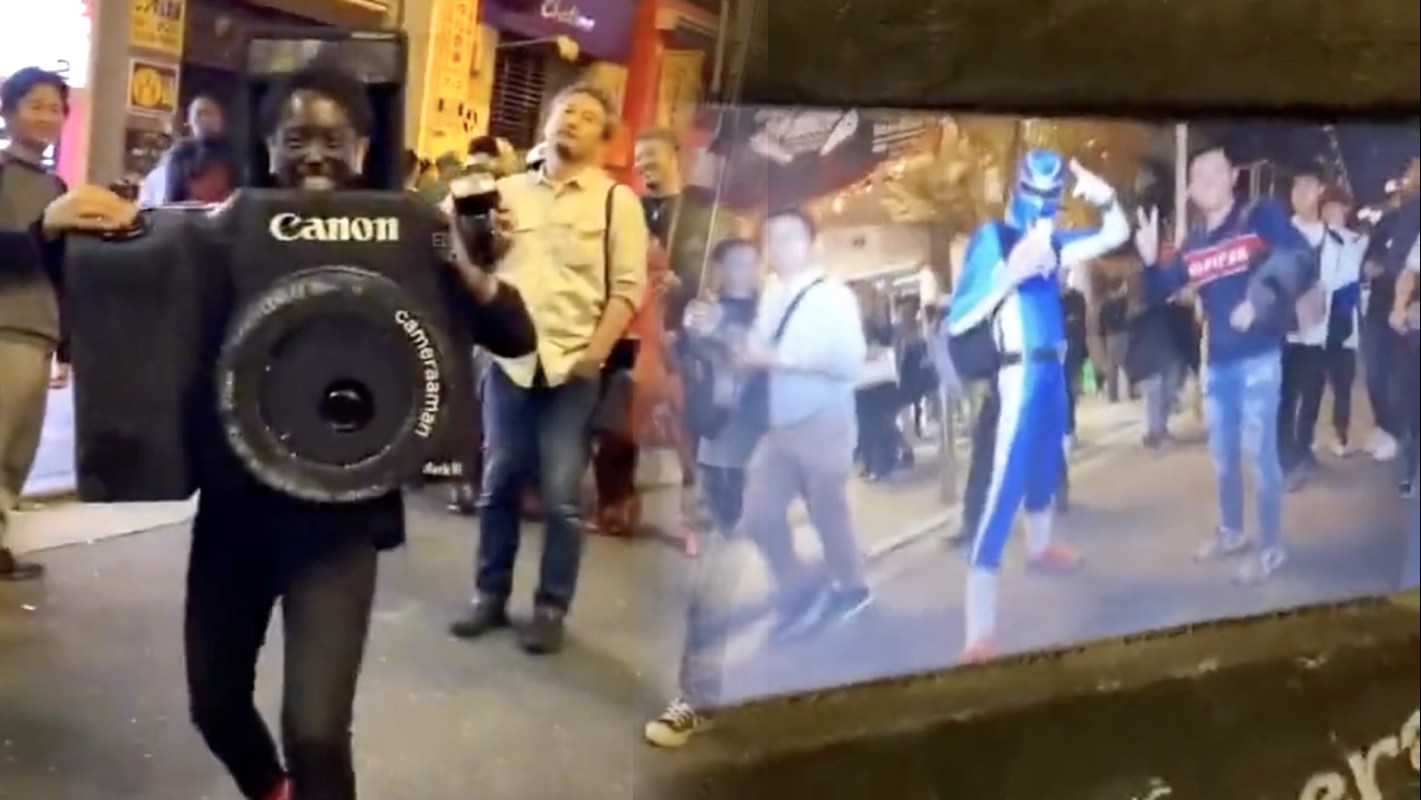 Le tweet du jour : voici l'homme appareil photo