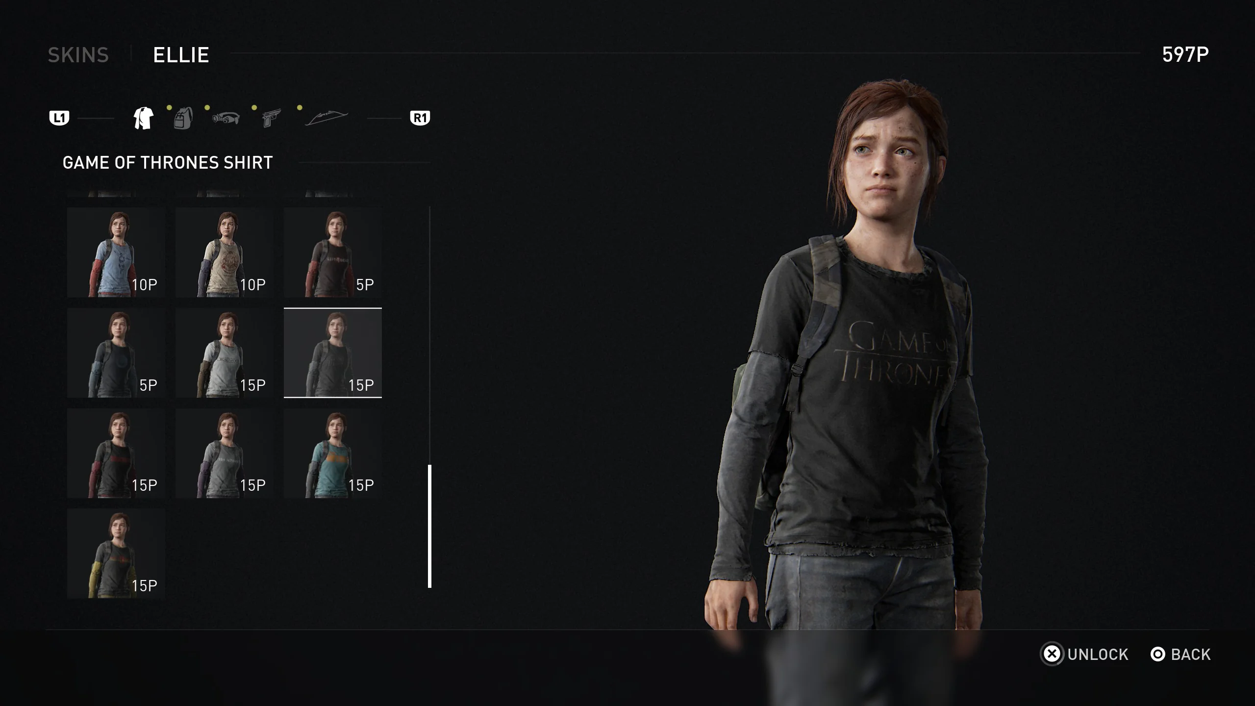 the last of us 1 t shirts ellie