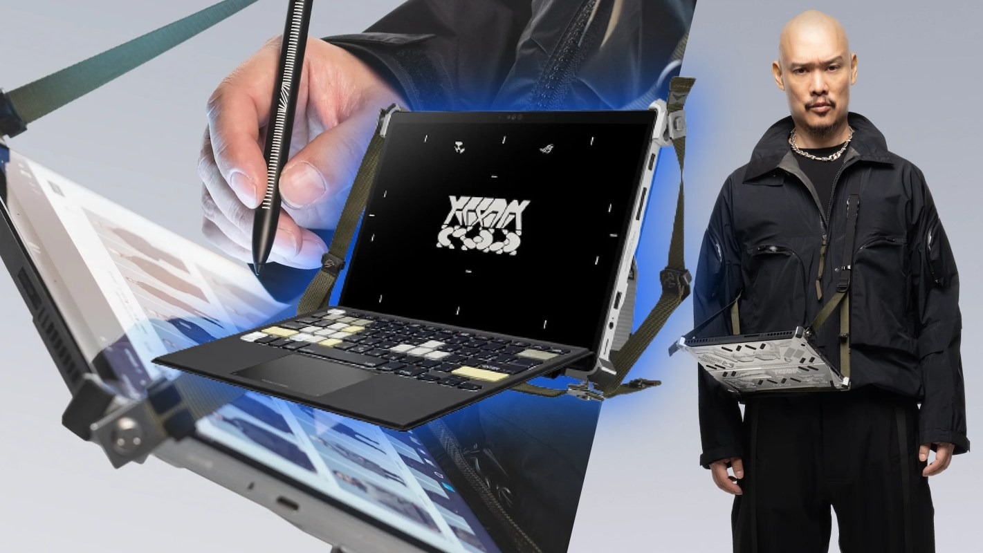 Asus Acronym : un PC portable futuriste, bienvenue dans Cyberpunk 2077