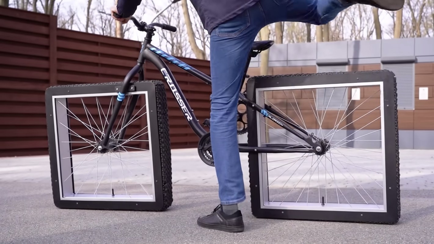 L'image du jour : un vélo "Minecraft" fonctionnel