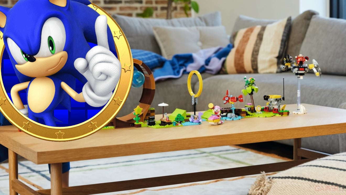 LEGO et SEGA dévoilent 4 sets Sonic supersoniques bientôt disponibles