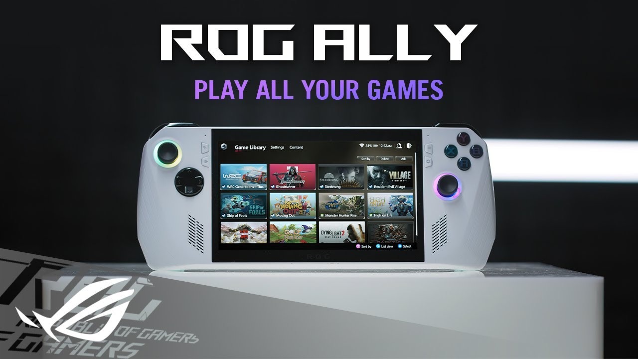 ASUS ROG Ally : la console est partie pour enterrer le Steam Deck