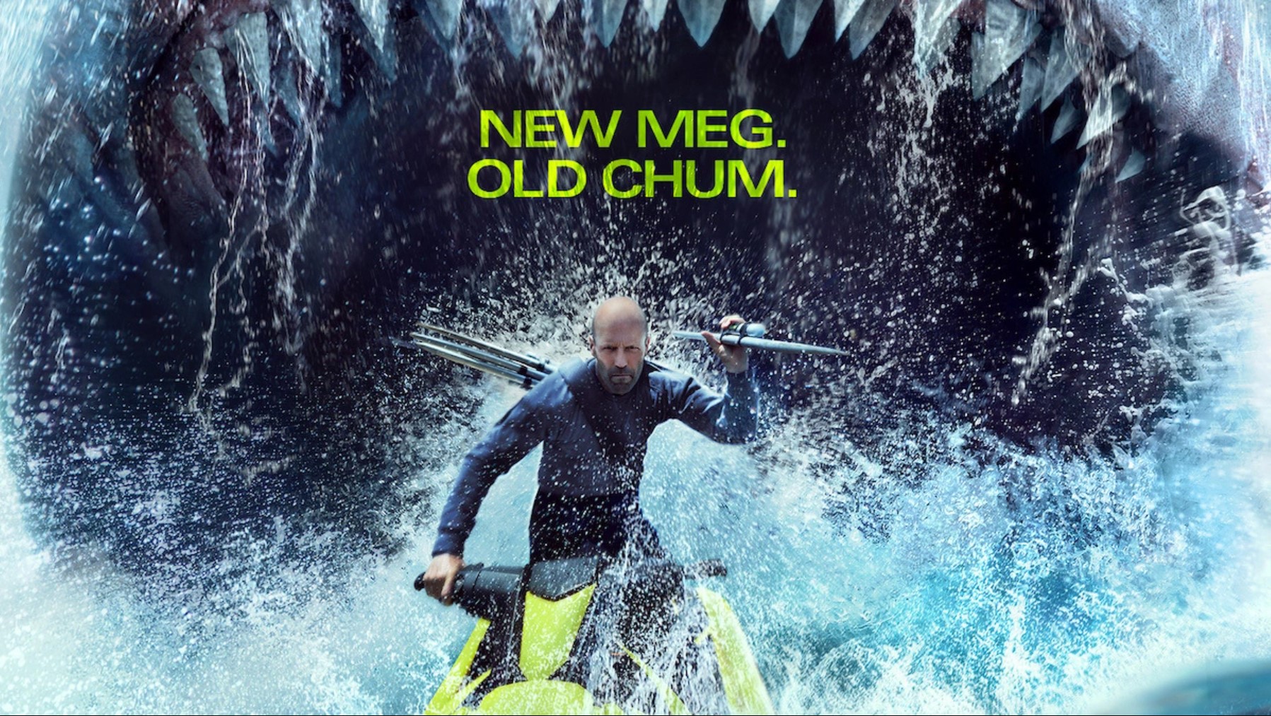 MEG 2 : requins géants, dinosaures et Jason Statham... un trailer de fou