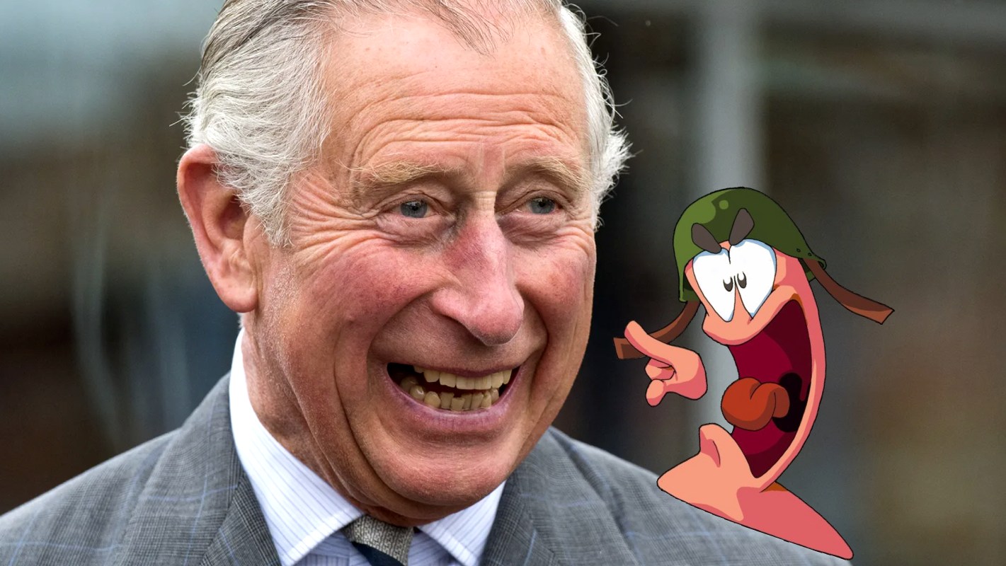 Le tweet du jour : le rapport entre le roi Charles III et Worms