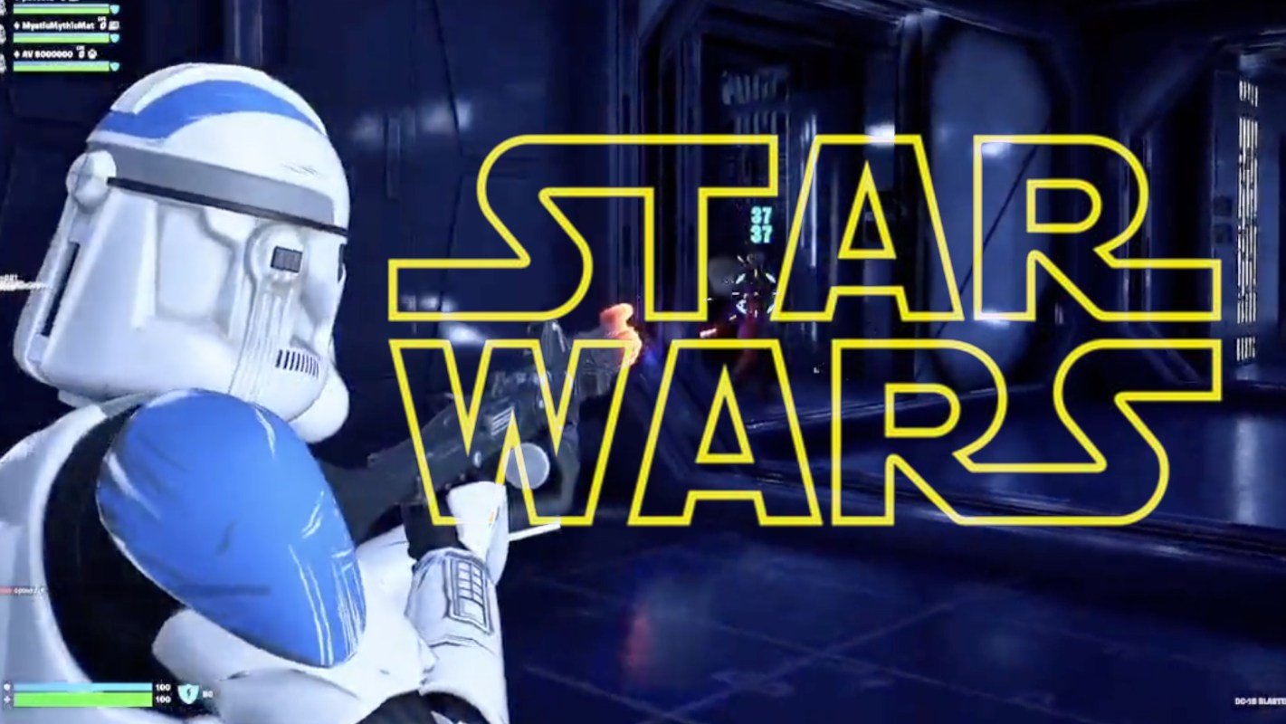 L'image du jour : un jeu multi Star Wars dans Fortnite