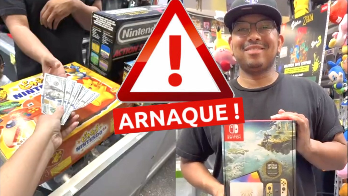 L'image du jour : il échange une Switch Zelda contre des reliques, le vol scandaleux