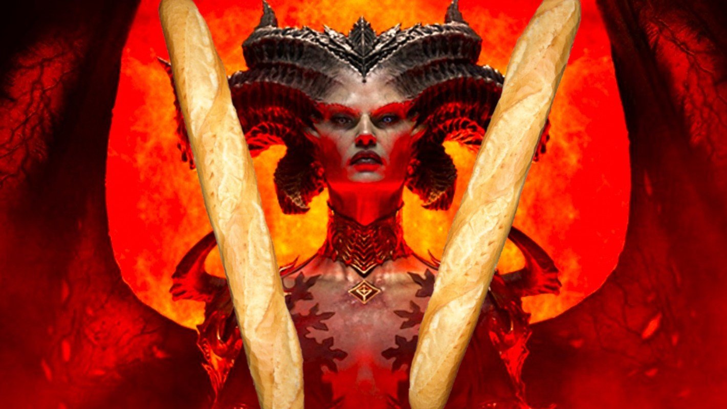 L'image du jour : un cosplay Diablo 4 réalisé avec du pain, oui oui, du pain