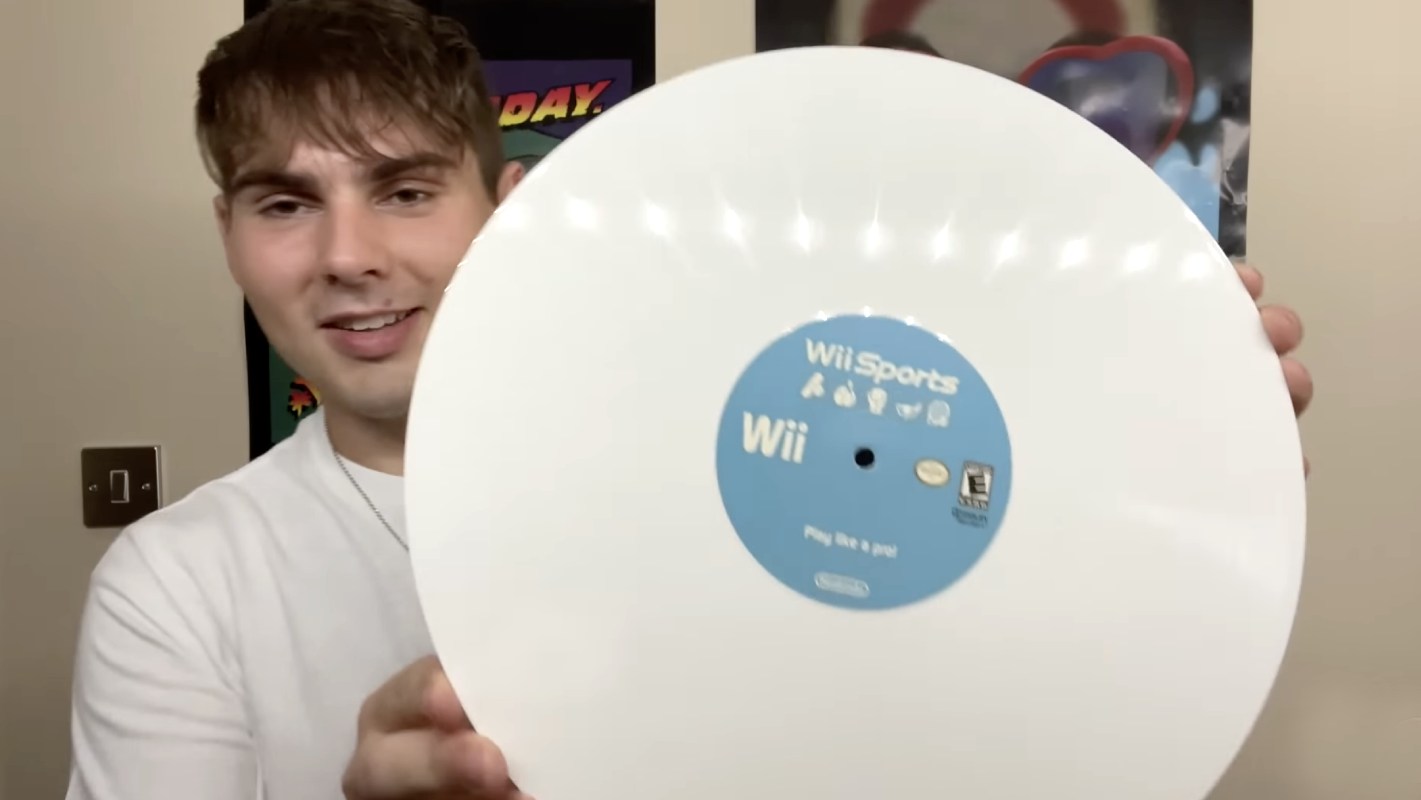 Le tweet du jour : un vinyl Wii Sports en action