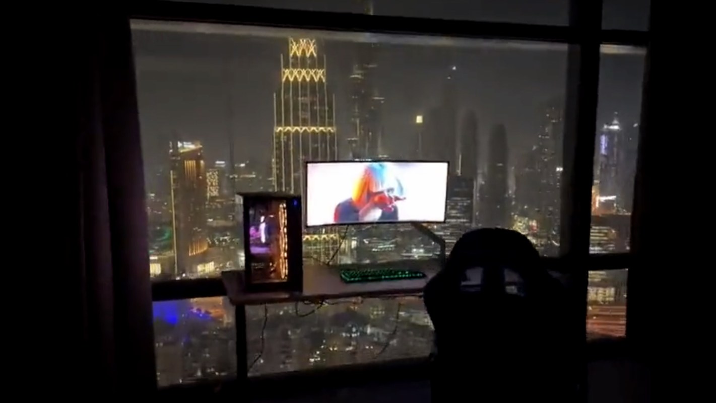 L'image du jour : le setup avec la meilleure vue du monde