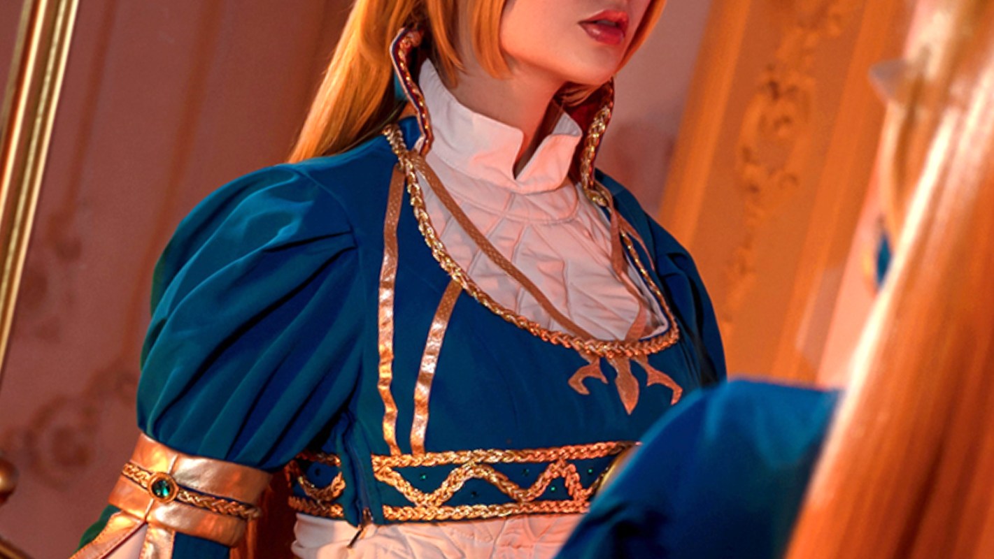 L'image du jour : 2 jolis cosplays Zelda aux yeux revolver