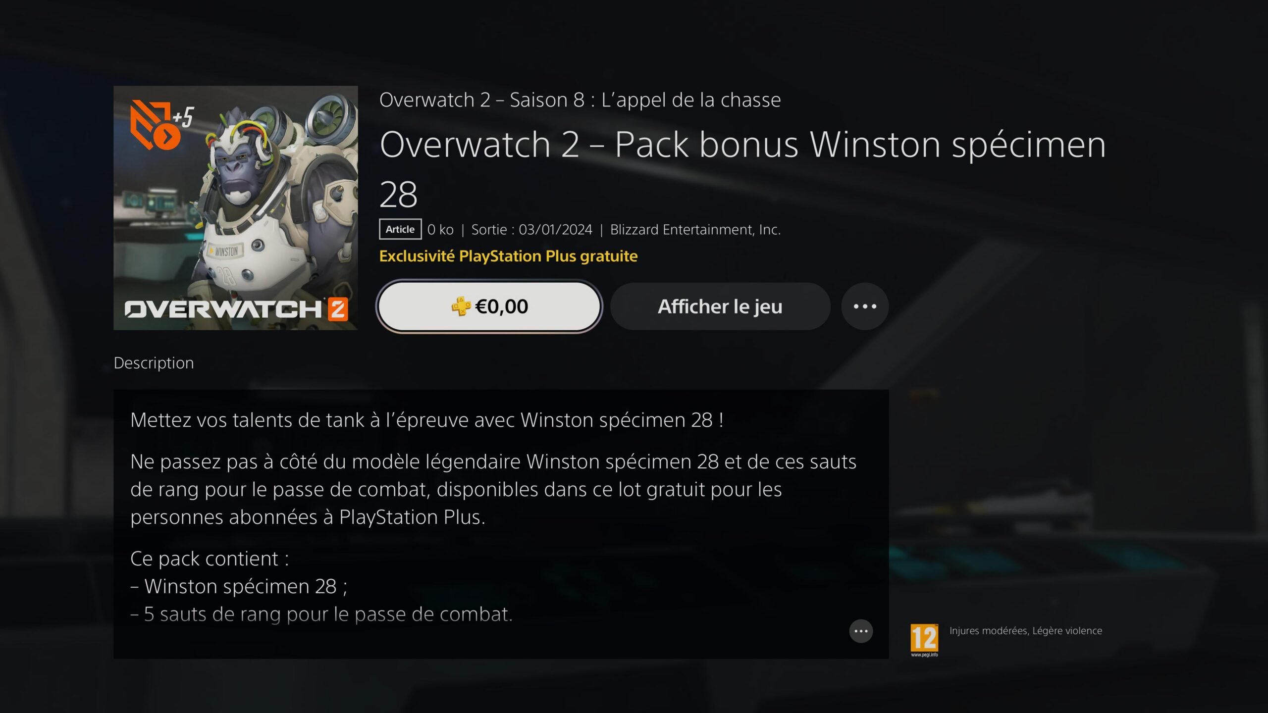 ps plus pack overwatch 2