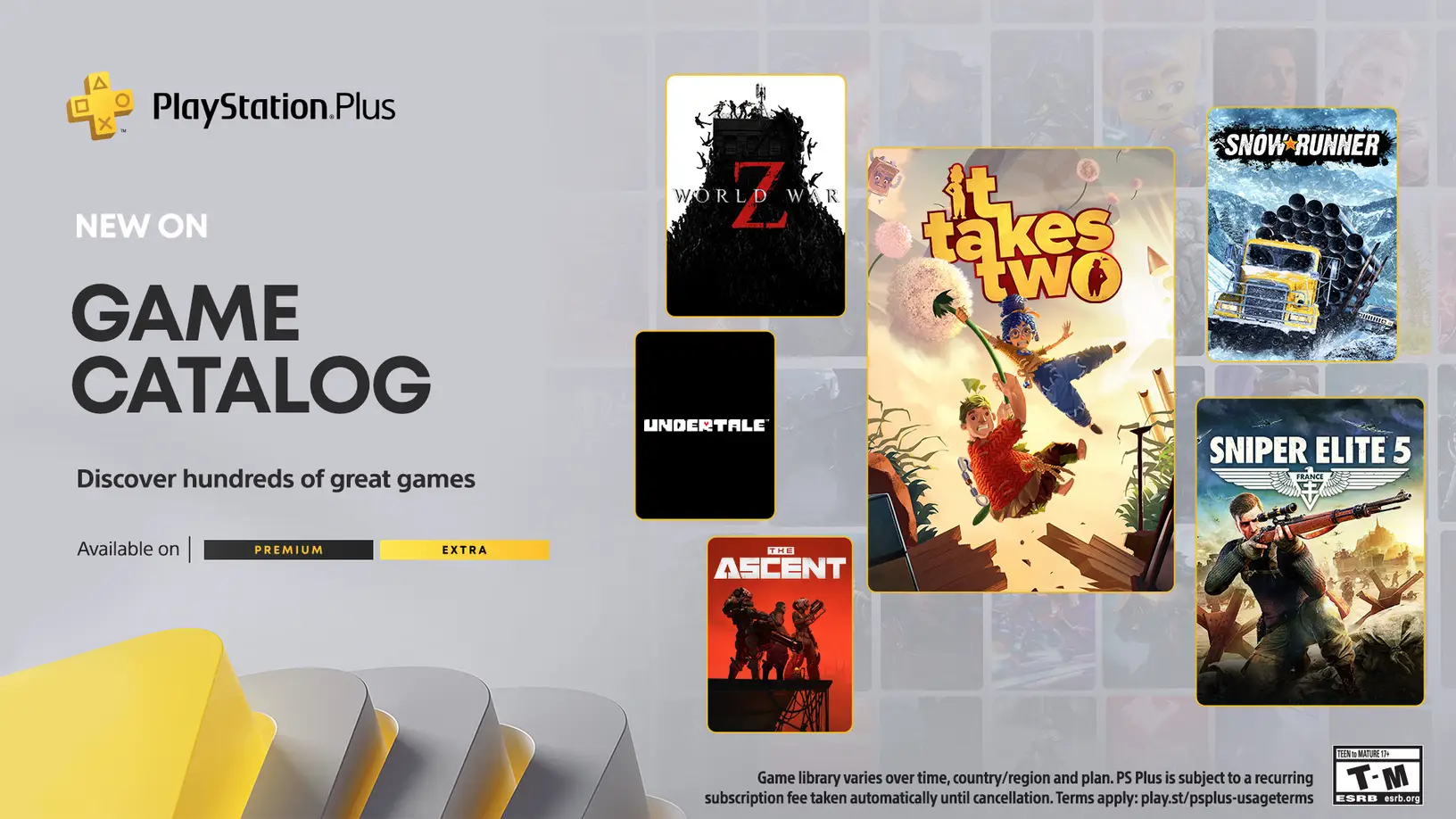 PS Plus Extra les jeux de juillet annoncés, c'est du très lourd