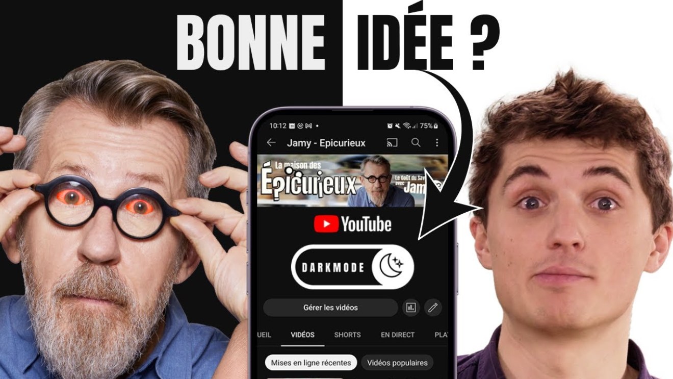 L'image du jour : non, le "Dark mode" n'est pas forcément une bonne idée