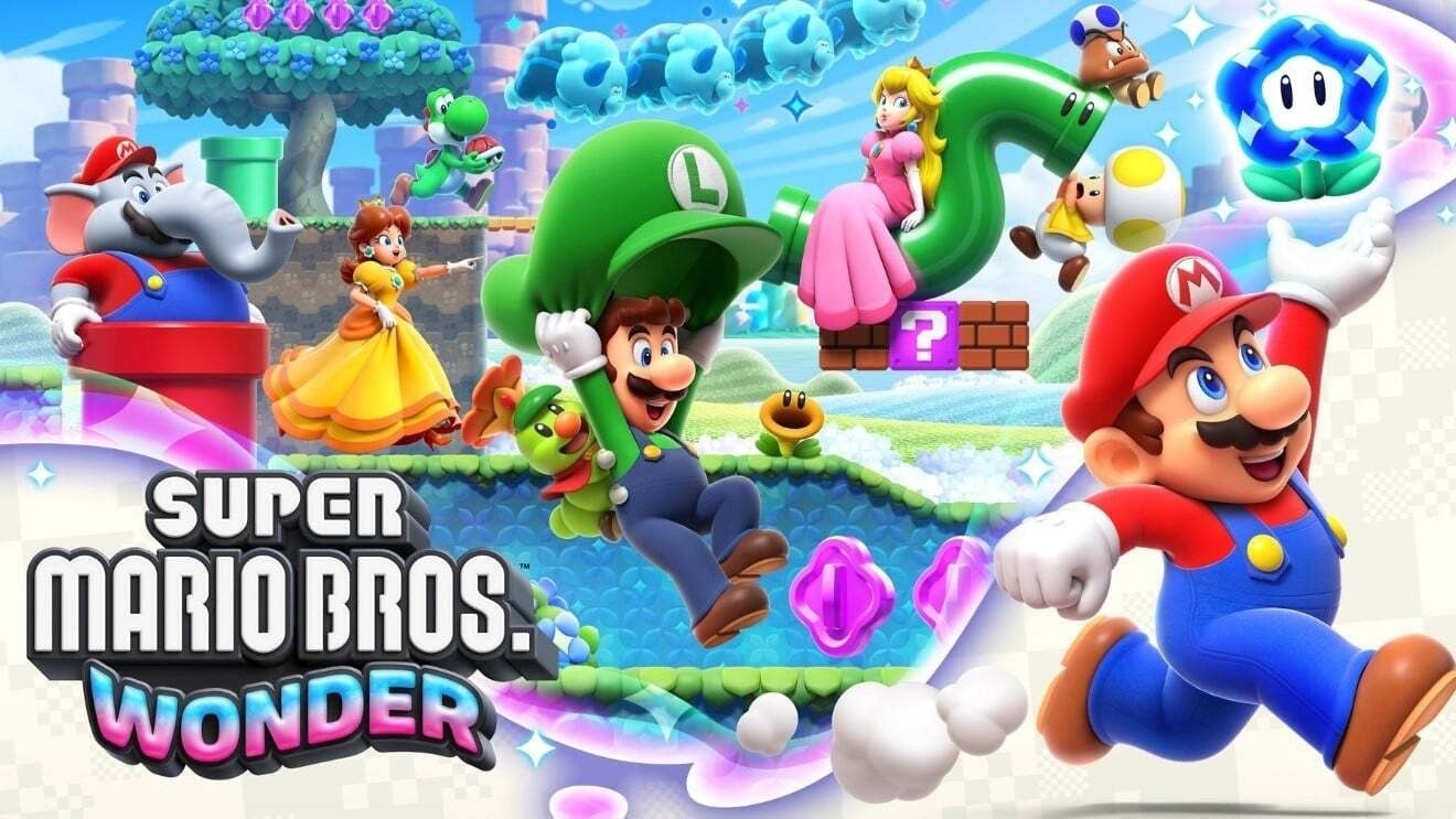 Super Mario Bros Wonder en met plein les yeux, c'est magnifique !