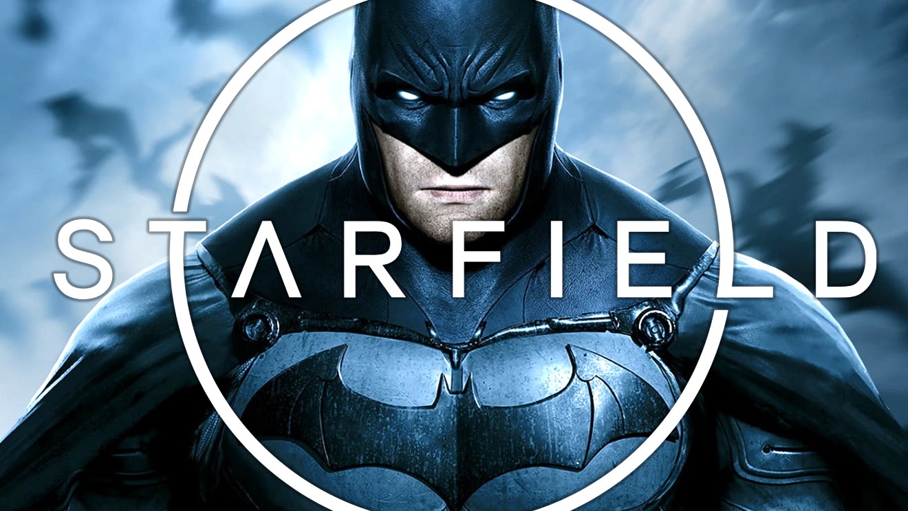 L'image du jour : le vaisseau de Batman dans Starfield, c'est trop beau !