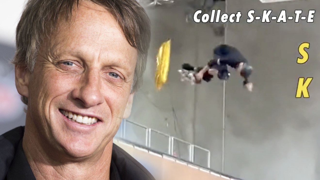 L'image du jour : Tony Hawk fait comme dans Tony Hawk's Pro Skater !