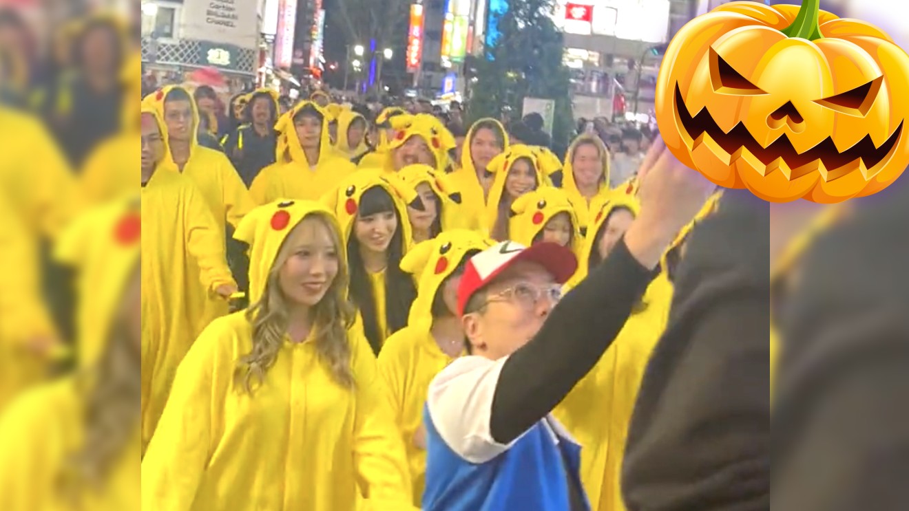 Le cosplay insolite du jour : des Pikachu envahissent une rue au Japon