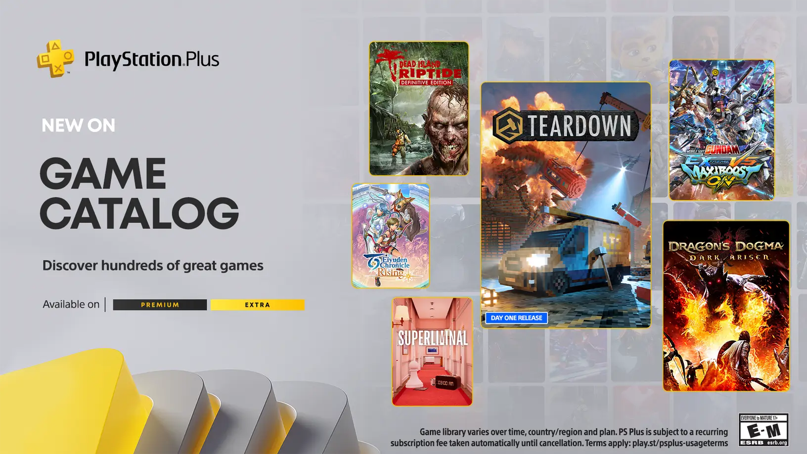 ps plus extra novembre